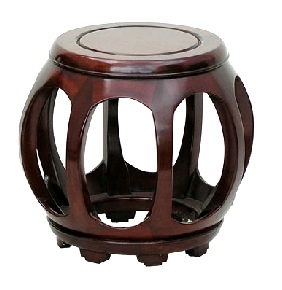 Small Chinese rosewood stooll