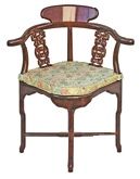 Chinese furniture - Rosewood corner chair