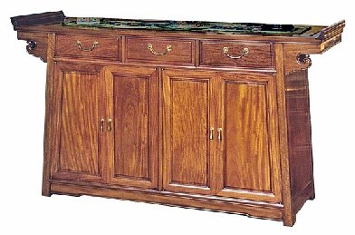 Rosewood Altar cabinet sideboard