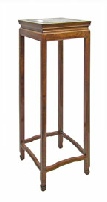 Chinese rosewood flower stand - plain design