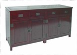 Sideboard antique style with 4 drawers & drawers