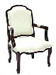 French design armchair