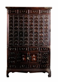 Chinese Herbalists Cabinet