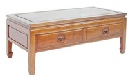 Coffee table with 2 drawers Longlife design