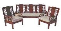Chinese High back sofa - plain design