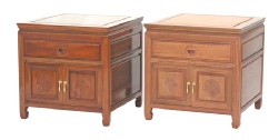 Rosewood lamp or end table in long life design