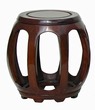 Chinese ash drum stool