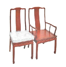 Chinese dining chairs-Mandarin style