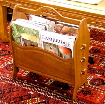 Rosewood Magazine Rack in a range of finishes  Magazine rack Chinese rosewood, hand made, plain design
