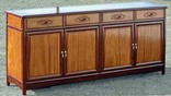 sideboard ming style - 2 colour with ru yi carving